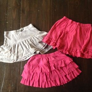 Bundle of three skirts - Carter's/Place 4T/5T